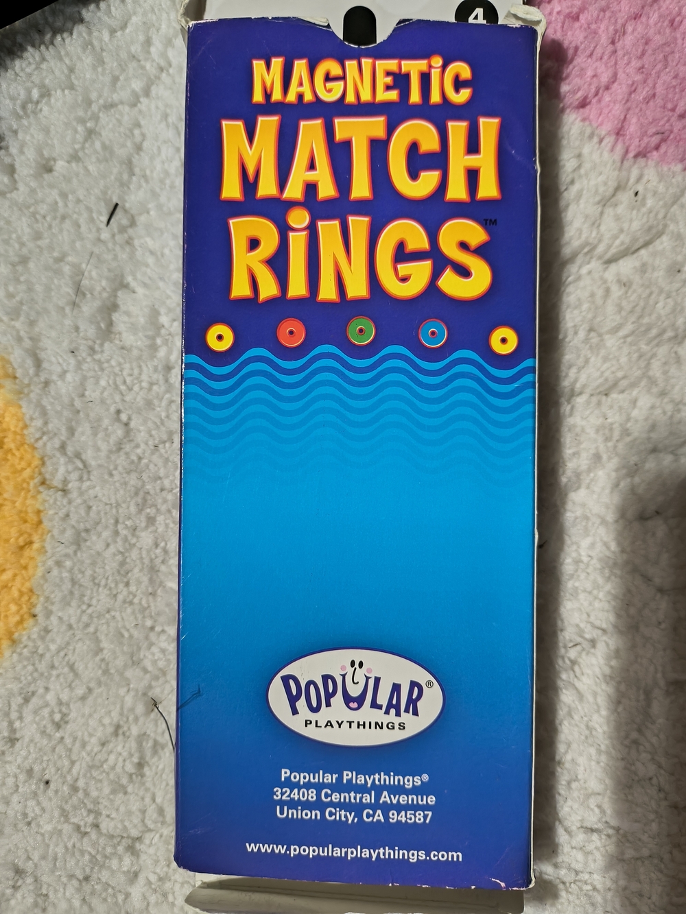 Magnetic Match Rings Stacking Toy - Multicolor - Picture 3 of 3